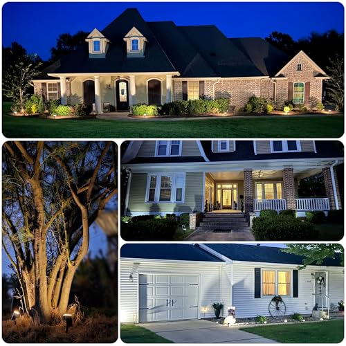Solar Spot Lights Outdoor Waterproof (Natural Light / 1 Pack)