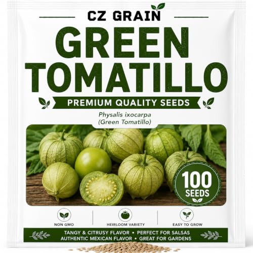 Green Tomatillo Seeds for Planting (Green Tomatillo)