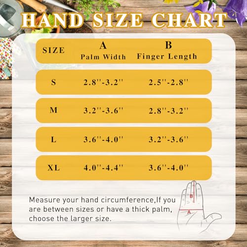 Rose Pruning Gloves for Men Women (Slate Gray / Large (Pack of 1))