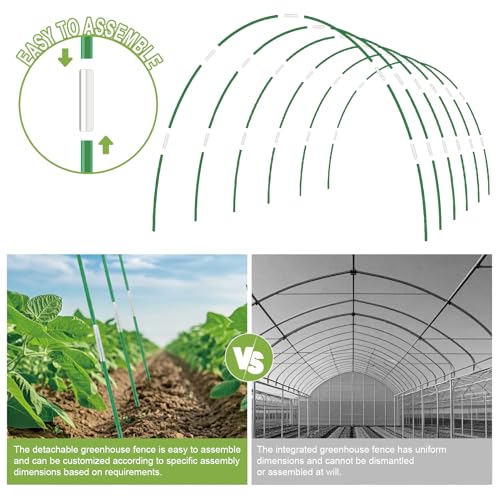 60PCS Garden Hoops for Raised Beds (60PCS)