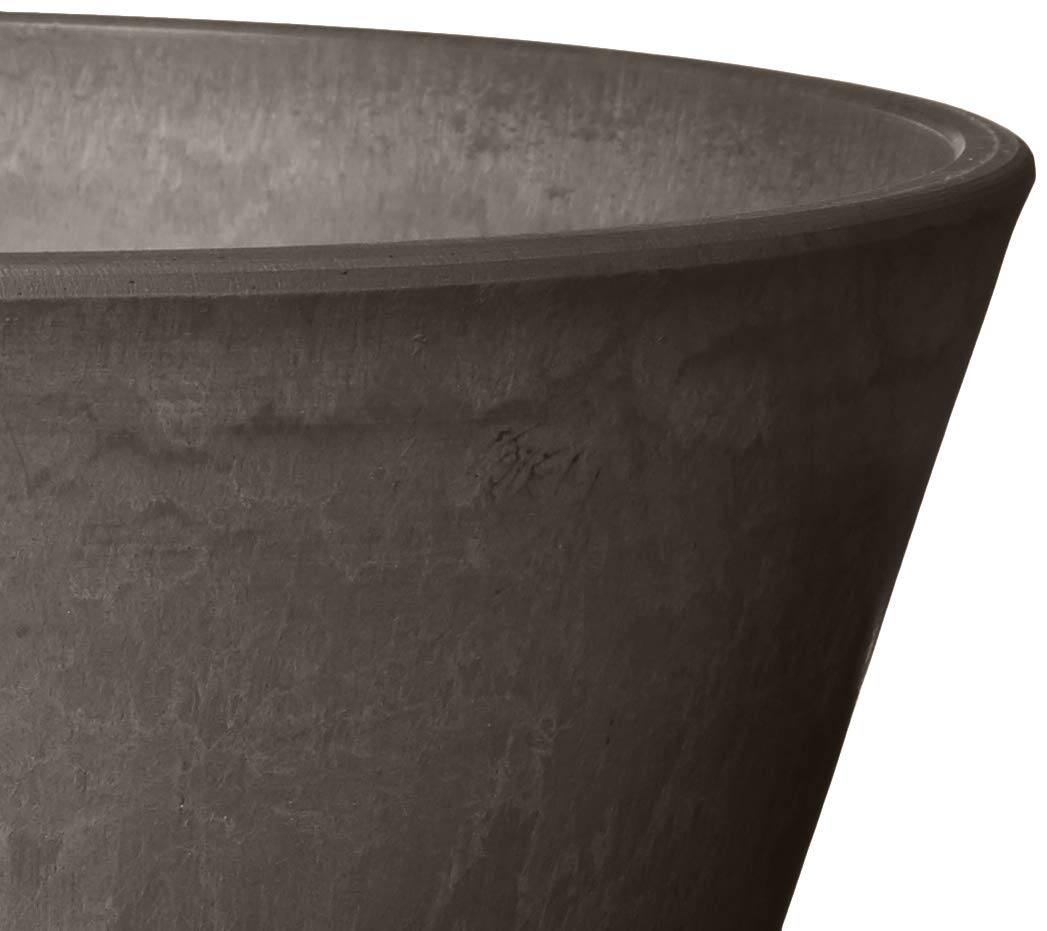 PSW Pot Collection TD25DC Plastic (Dark Charcoal / 10 by 5-Inch)