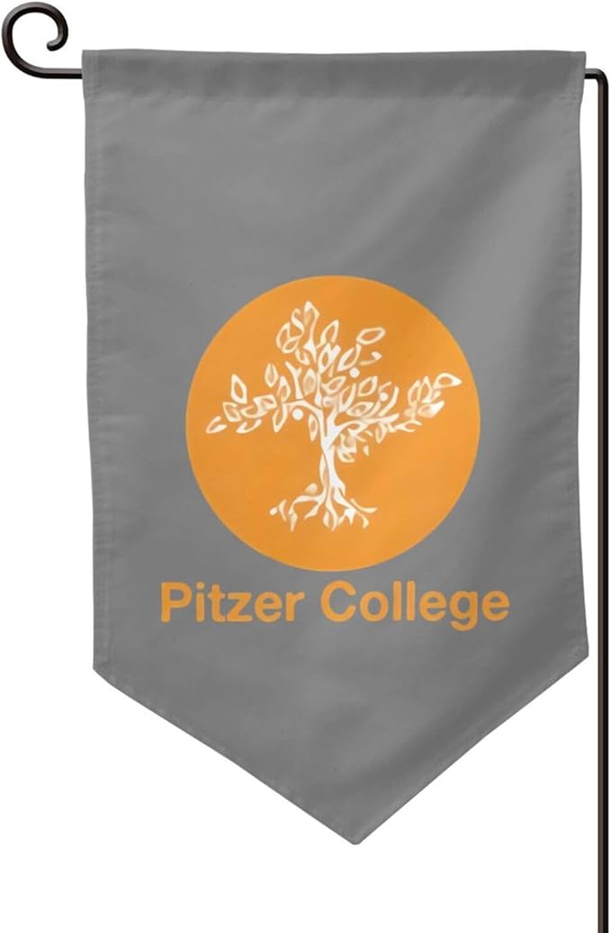 Pitzer College Garden Flag 12.5 * 18in For Outdoor Indoor Yard Decoration Banners