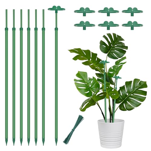 Extendable Plant Stakes (30.1Inches 7Pack)