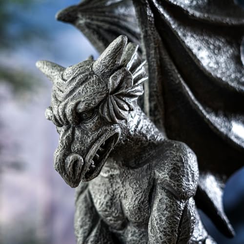 Gothic Perched Gargoyle Statue Medieval
