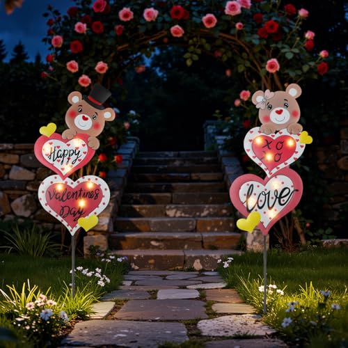 Valentine's Day Decorations Outdoor (Pink)