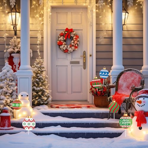 Christmas Garden Stakes (Christmas)