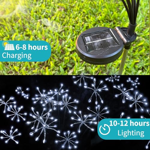 Solar Garden Lights (Cool White / 2 Pack)
