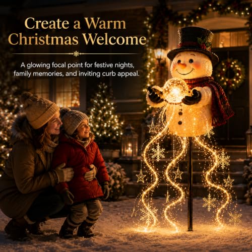 Snowman Magic Fountain (Style 3)