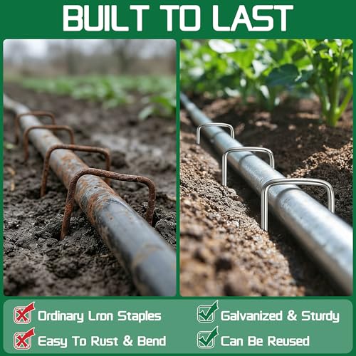 Garden Stakes 5Inch (Silver / 25Pack)