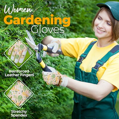 Gardening Gloves for Women (White / Small (Pack of 1))