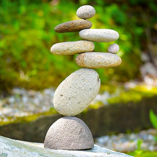 Eight Stone Balancing Cairn