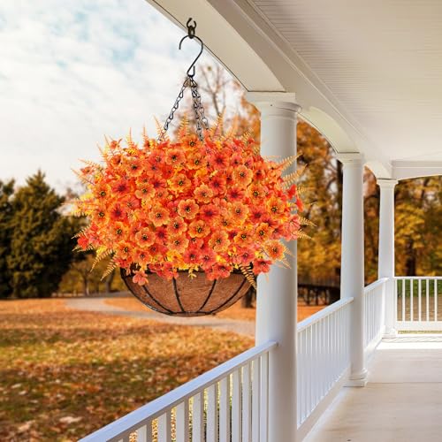 16PCS Artifcial Fall Flowers (Mix Fall / 16PCS)
