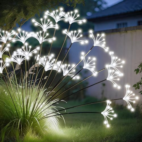 Solar Garden Lights (Cool White / 2 Pack)
