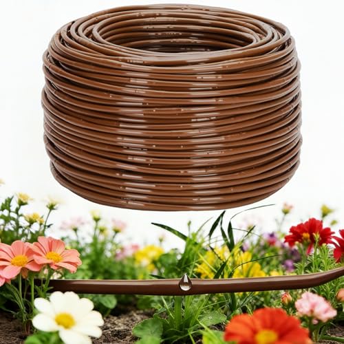 1 4" Drip Irrigation Tubing with 6" Emitter Spacing (500FT)