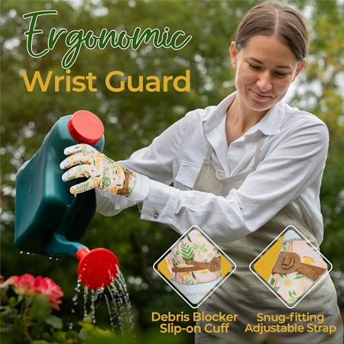 Gardening Gloves for Women (White / Small (Pack of 1))