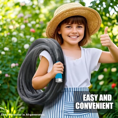 Garden Hose 50feet (Deep-Grey / 50FT)