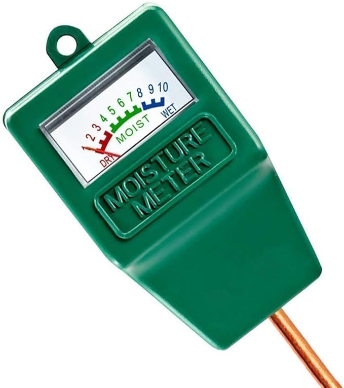 Soil Moisture Meter,Plant Hygrometer Moisture Sensor Plant Water Monitor for Potted Plants,Garden,Farm, Lawn(No Battery Needed)