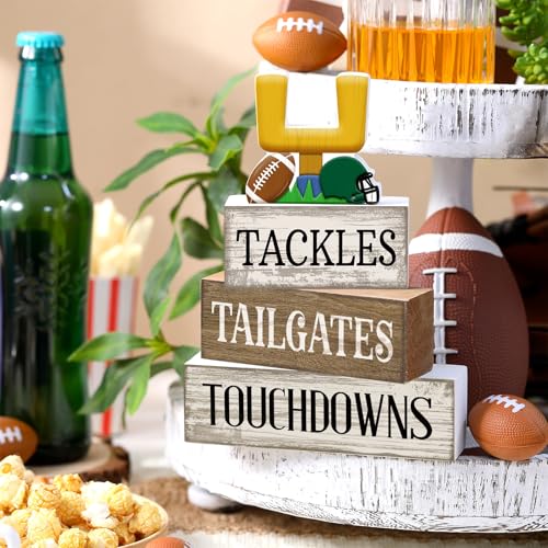 4 Pcs Fall Football Table Decor (Football)