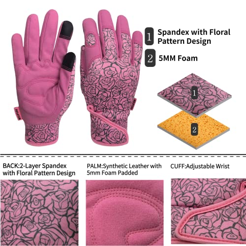 Gardening Gloves (1 Pair Per Pack-pink / Large)