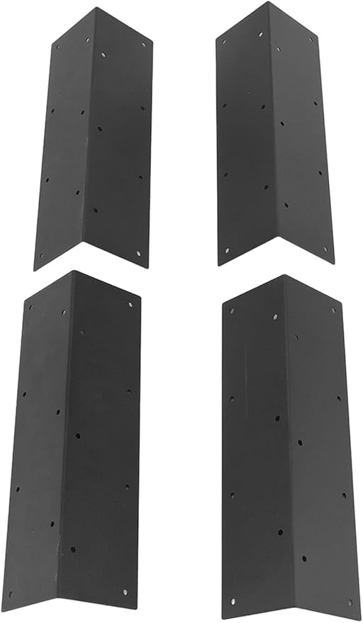 4Pcs Garden Bed Corner Brackets 20 Inch Metal Furniture Raised Garden Bed Corner Brackets Steel Corner Bracket for Raised Bed for Room Furniture Outdoor Garden Raised Beds
