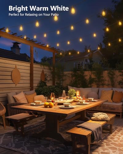 175FT Solar String Lights Outdoor (175FT(56 Sockets))
