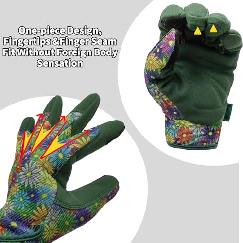 Gardening Glove (1 Pair Per Pack-green Florals / Medium)