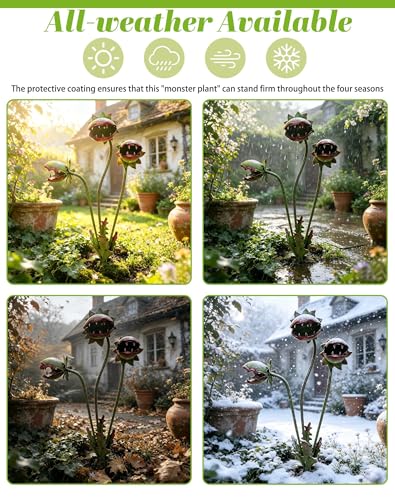 Carnivorous Plant Decorative Planter Garden Stake