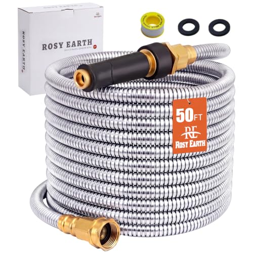 Metal Garden Hose 50 FT (50FT)
