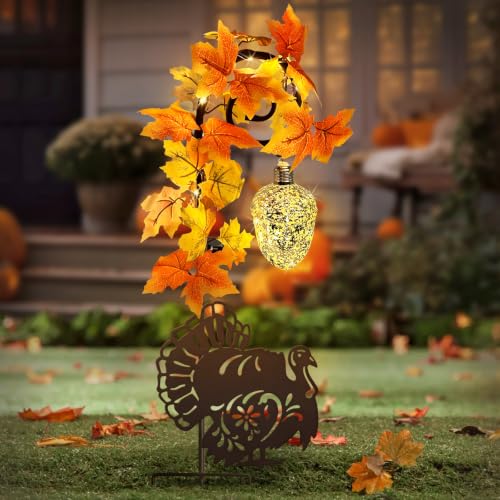 Thanksgiving Decorations Outdoor (Rusty-Turkey B)
