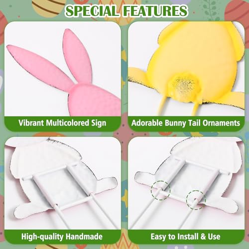 Outdoor Easter Yards Signs Decorations (Easter)