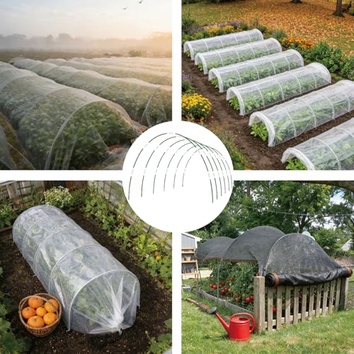 60PCS Garden Hoops for Raised Beds (60PCS)