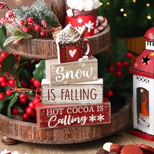 4 Pcs Christmas Table Decor (Chocolate)