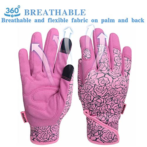 Gardening Gloves (1 Pair Per Pack-pink / Large)