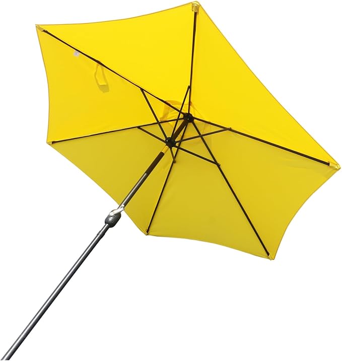 Goodgoods 9ft Patio Umbrella Replacement Canopy Market Umbrella Top Outdoor Umbrella Canopy (2pcs/package)