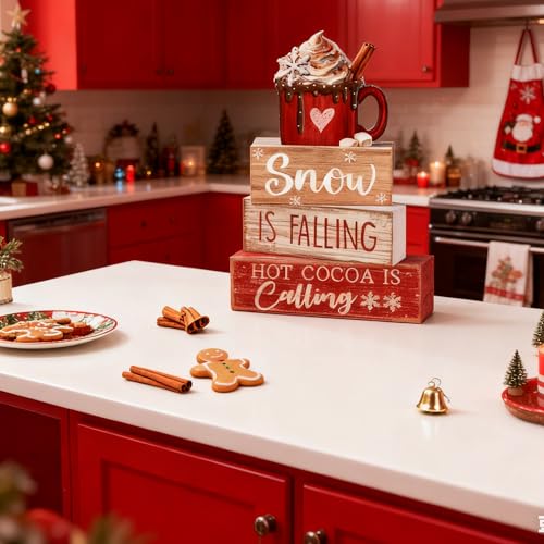 4 Pcs Christmas Table Decor (Chocolate)