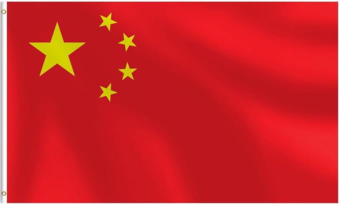 China Flag 3x5 FT Heavy Duty Chinese Flag Double Stitched Vivid Color Fade Proof Outdoor Decor With Brass Grommets(China)