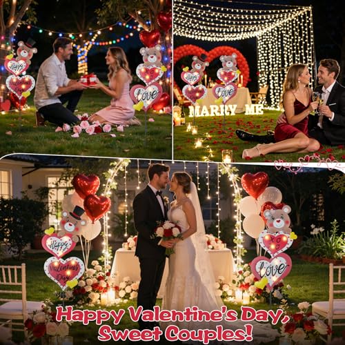 Valentine's Day Decorations Outdoor (Pink)