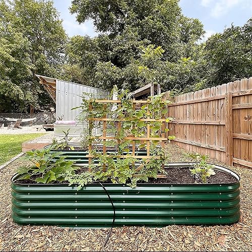 Raised Garden Bed Kit (British Green / 17" Tall)