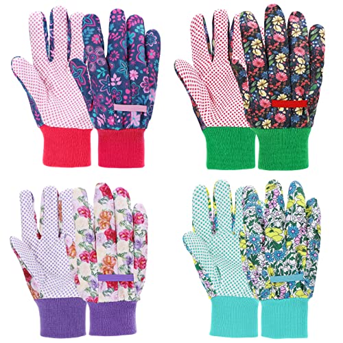 Gardening Gloves for Women (Medium/4 Colors)