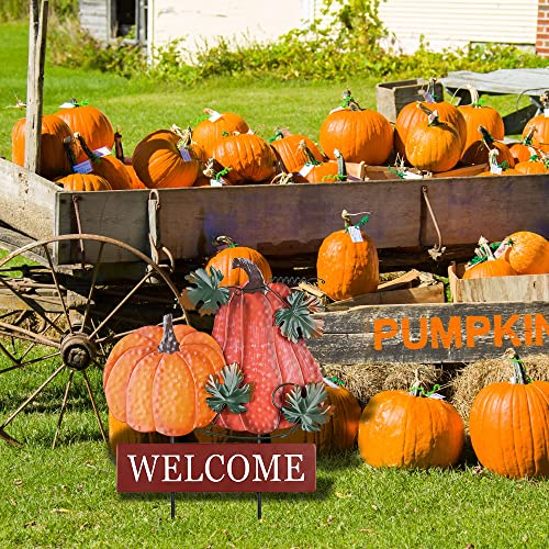 Fall Decorations for Home Outdoor (Orange)