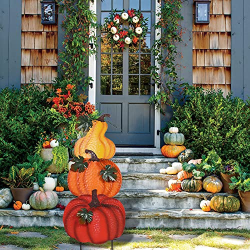 Outdoor Fall Decorations for Home (Yellow)