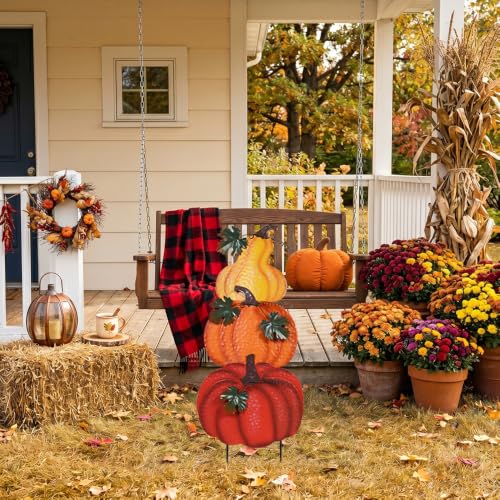 Outdoor Fall Decorations for Home (Yellow)