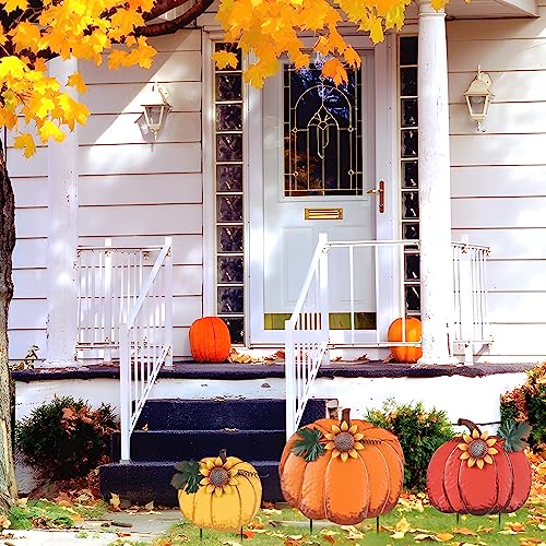 Fall Decorations for Home Outdoor (Red)