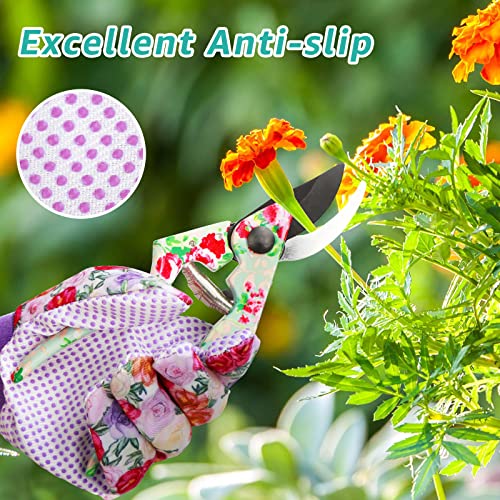 Gardening Gloves for Women (Medium/4 Colors)