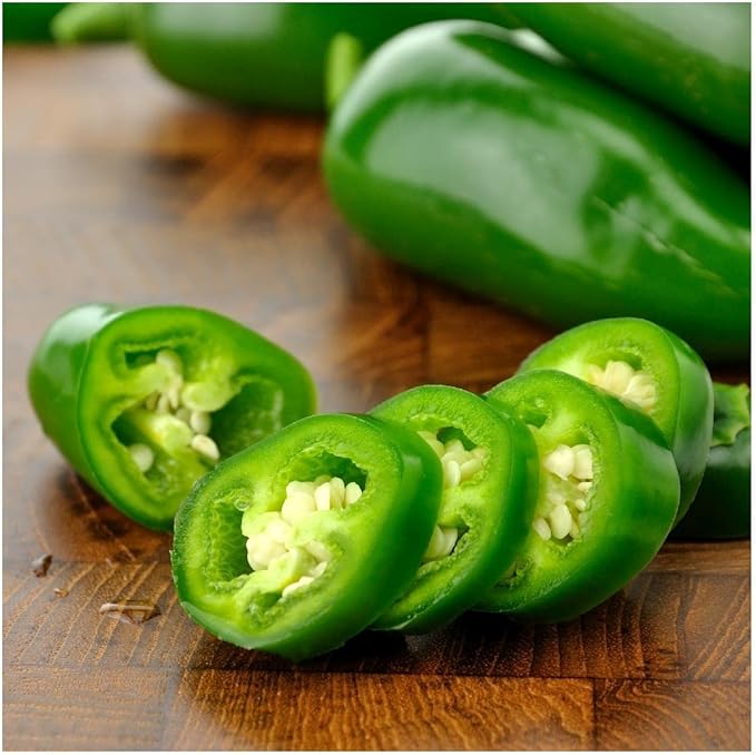 Everwilde Farms - 1/4 Lb Organic Jalapeno Hot Pepper Seeds - Gold Vault