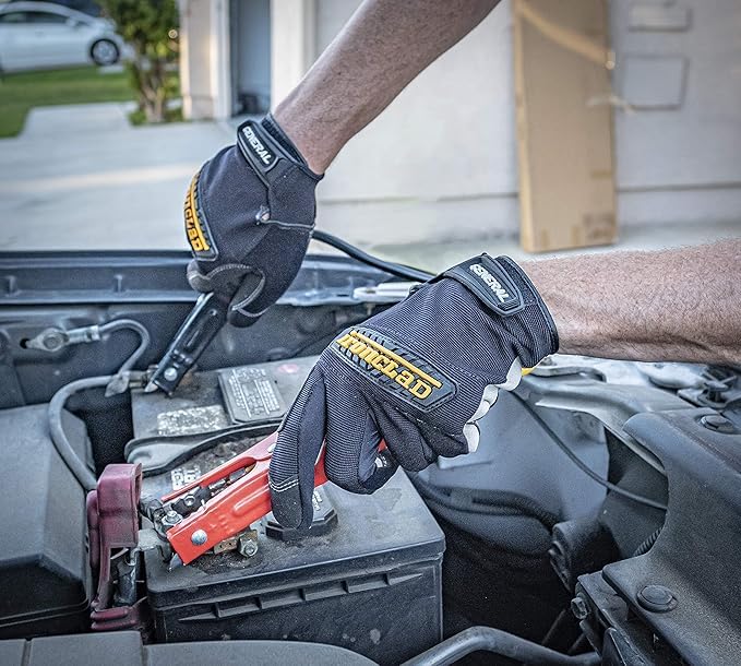 General Utility Work Gloves GUG (Black / 3X-Large)