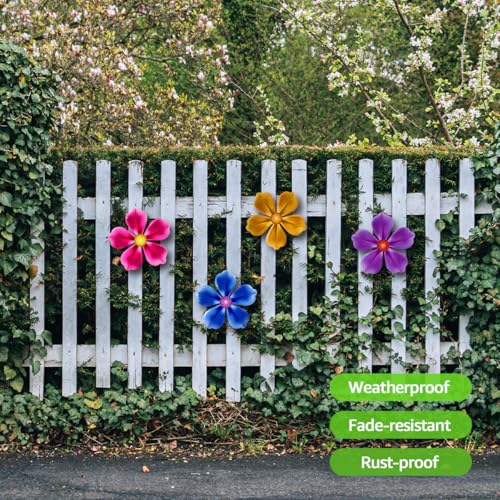 Flowers Outdoor Wall Decor (Flowers-A)
