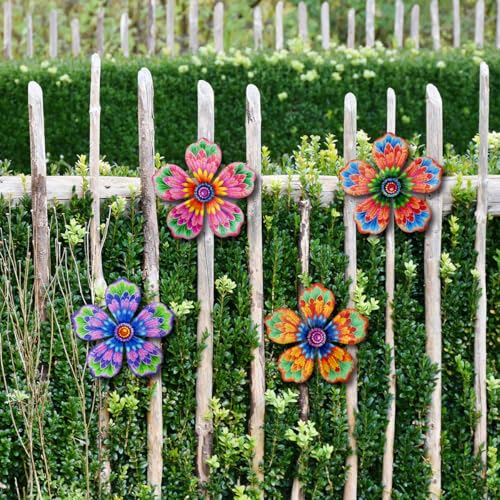 Metal Flowers Wall Decor (Flowers-K)