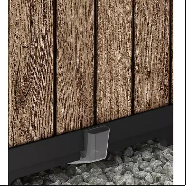 Raised Garden Bed Outdoor Planter Box, Wood-Look, Weather-Resistant, for Vegetables, and Flowers – Backyard, Patio, or Balcony Gardening (30" Resin-29 Gal.)