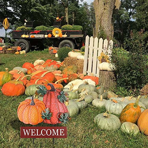 Fall Decorations for Home Outdoor (Orange)